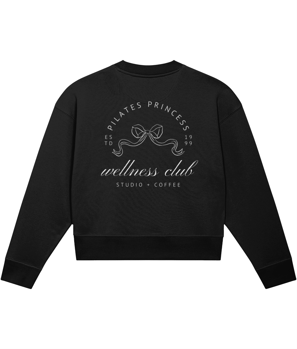 Pilate Princess Wellness Club Cropped Pullover