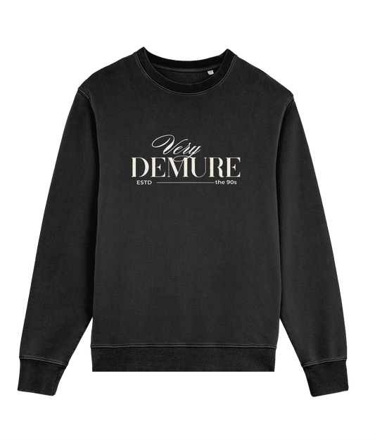 Very Demure French Terry Pullover