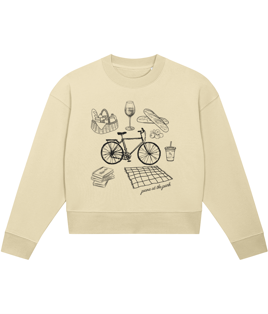 Picnic at the Park Cropped Pullover