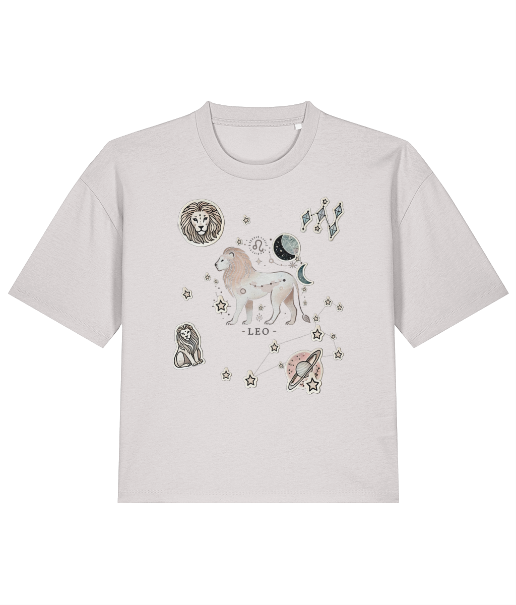 Astrological Leo Tee Boxy Tee