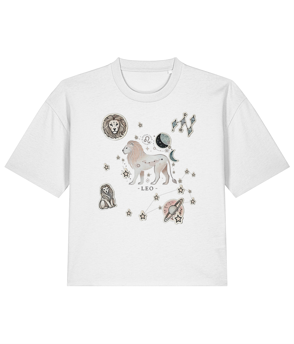 Astrological Leo Tee Boxy Tee