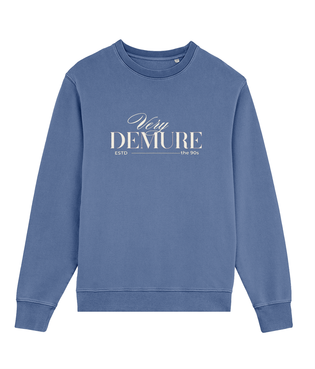 Very Demure French Terry Pullover